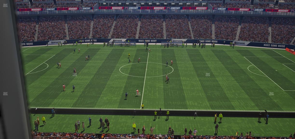 Lincoln Financial Field - Section Club Suite 118 Seat View