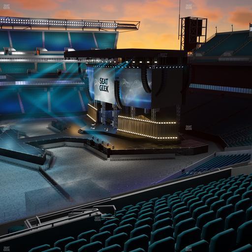 Lincoln Financial Field - Section Club Suite 119 Seat View