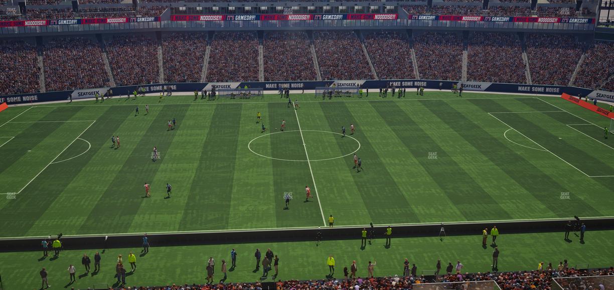 Lincoln Financial Field - Section Club Suite 120 Seat View