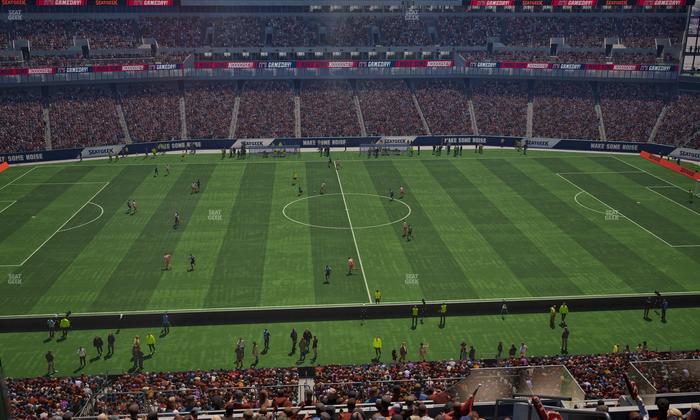 Lincoln Financial Field - Section Club Suite 120 Seat View