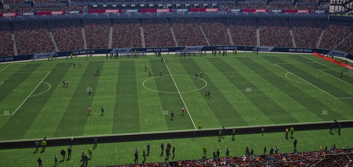 Lincoln Financial Field - Section Club Suite 121 Seat View