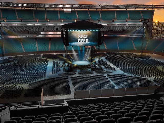 Lincoln Financial Field - Section Club Suite 121 Seat View