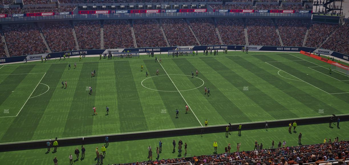 Lincoln Financial Field - Section Club Suite 122 Seat View