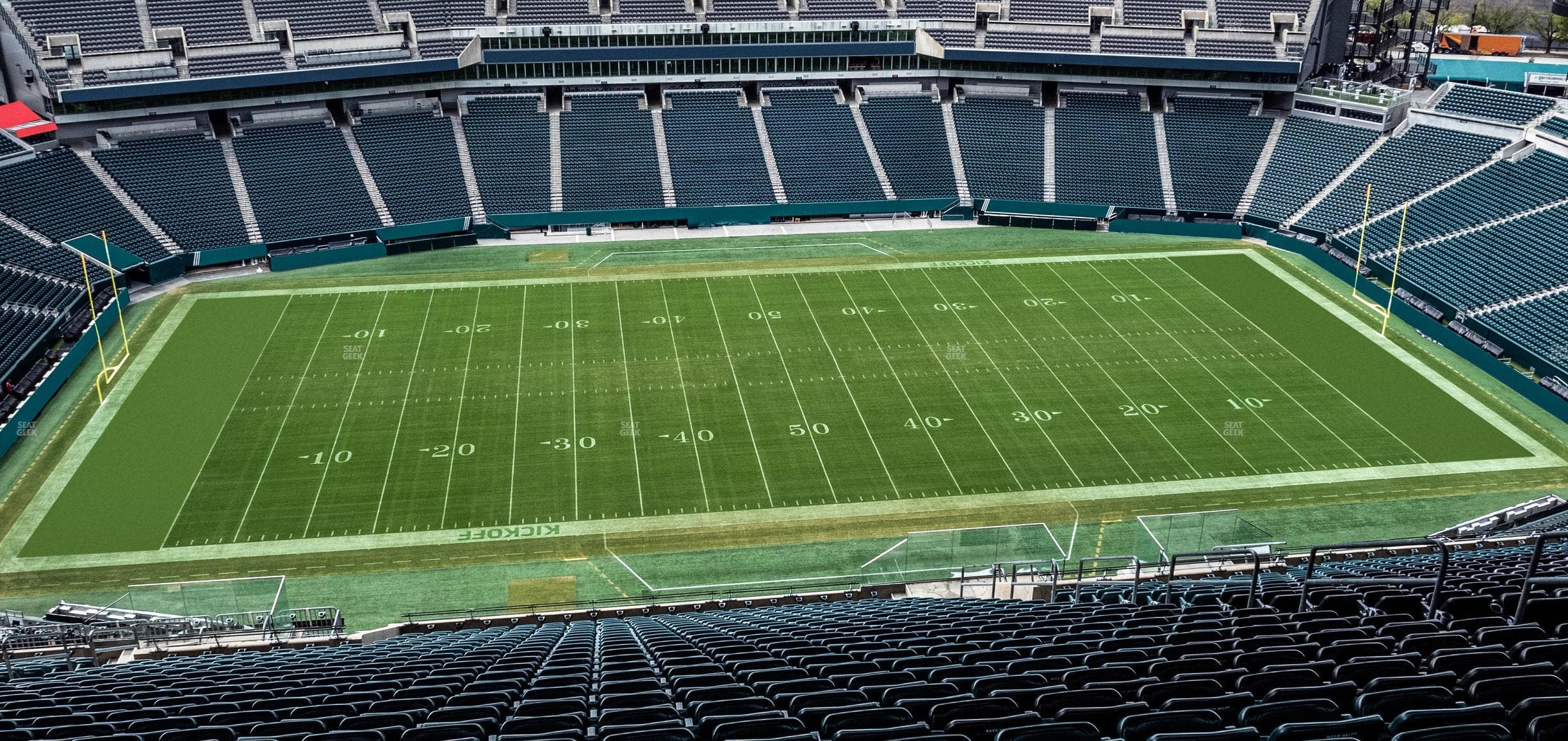 Lincoln Financial Field - Section Club Suite 122 Seat View