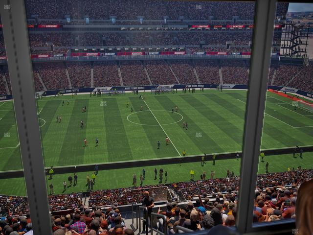 Lincoln Financial Field - Section Club Suite 122 Seat View Lincoln Financial Field - Section Club Suite 122 Seat View