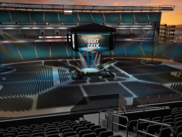 Lincoln Financial Field - Section Club Suite 122 Seat View