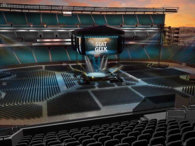 Lincoln Financial Field - Section Club Suite 123 Seat View