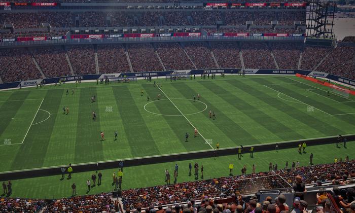 Lincoln Financial Field - Section Club Suite 123 Seat View