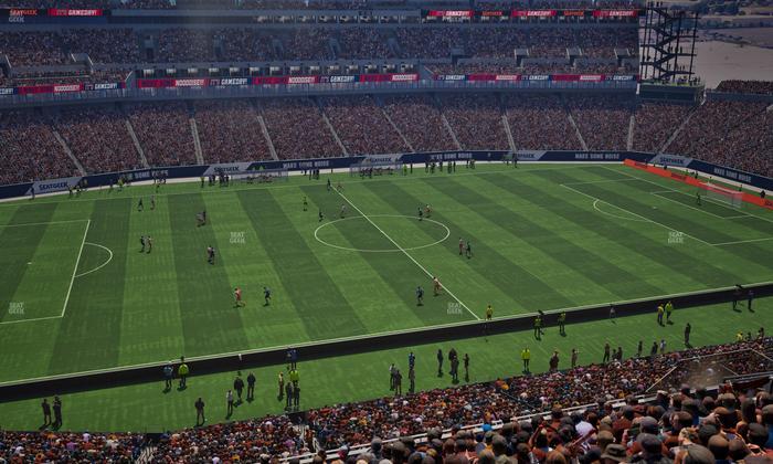 Lincoln Financial Field - Section Club Suite 124 Seat View