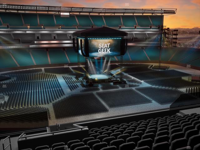 Lincoln Financial Field - Section Club Suite 124 Seat View