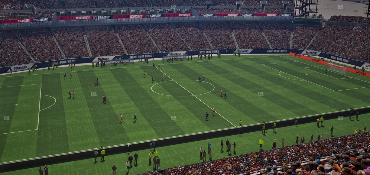 Lincoln Financial Field - Section Club Suite 125 Seat View