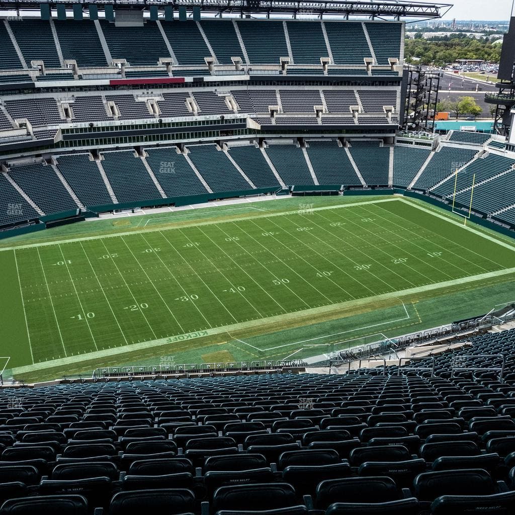 Lincoln Financial Field - Section Club Suite 126 Seat View