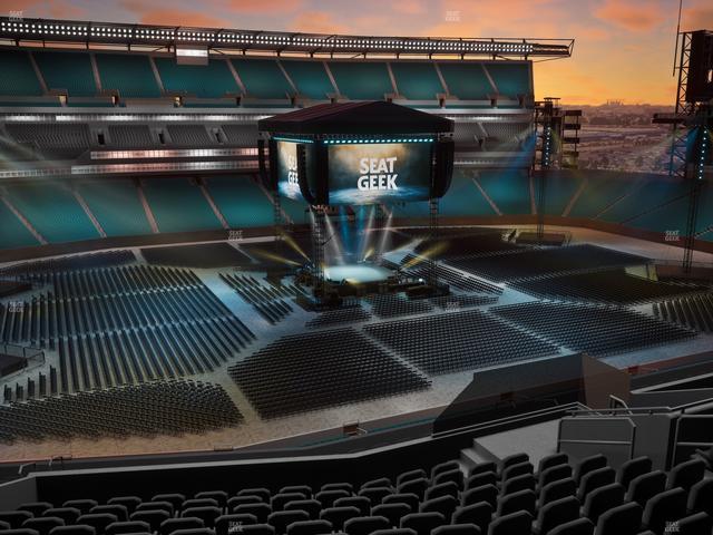 Lincoln Financial Field - Section Club Suite 126 Seat View