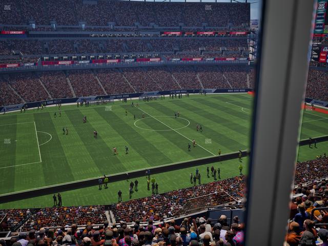 Lincoln Financial Field - Section Club Suite 126 Seat View