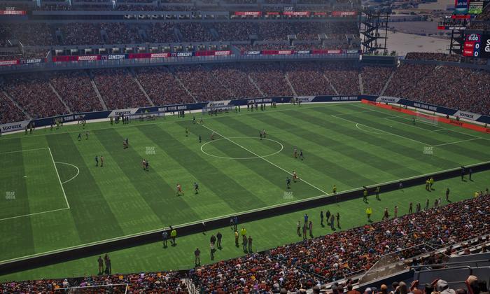 Lincoln Financial Field - Section Club Suite 127 Seat View