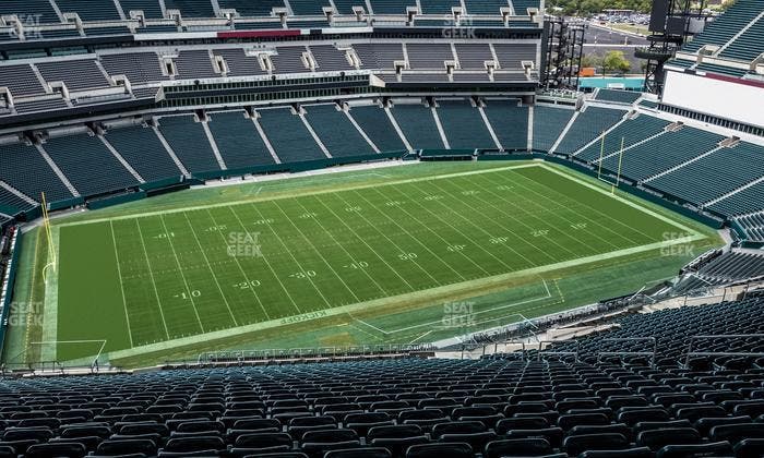 Lincoln Financial Field - Section Club Suite 128 Seat View