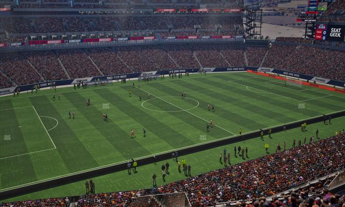 Lincoln Financial Field - Section Club Suite 128 Seat View