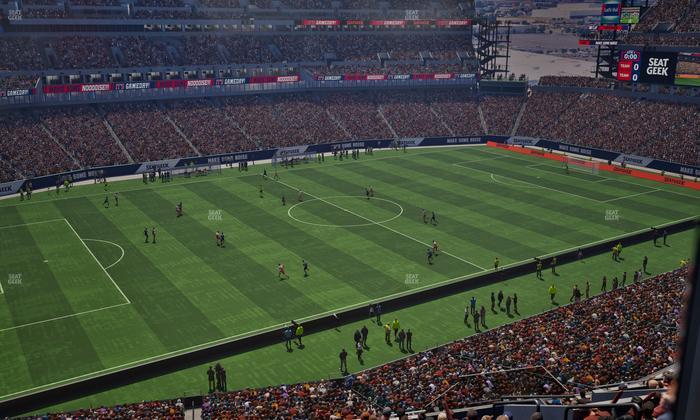 Lincoln Financial Field - Section Club Suite 129 Seat View