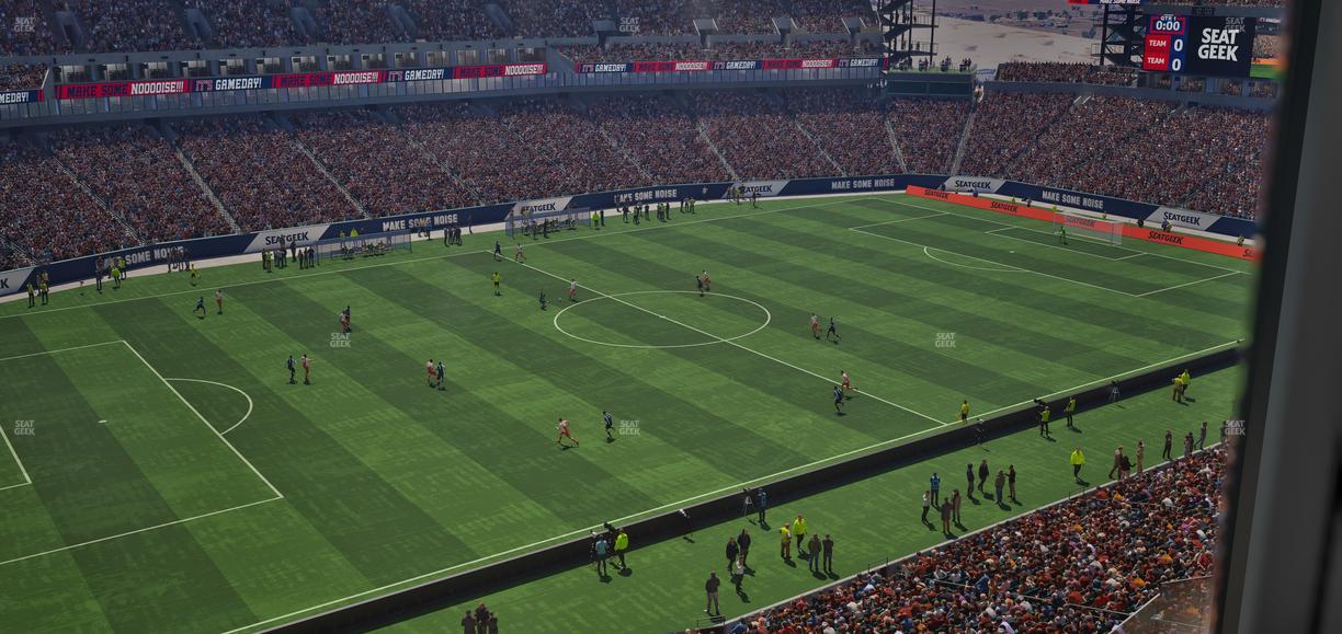 Lincoln Financial Field - Section Club Suite 130 Seat View