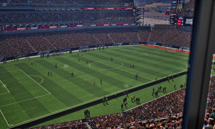 Lincoln Financial Field - Section Club Suite 131 Seat View