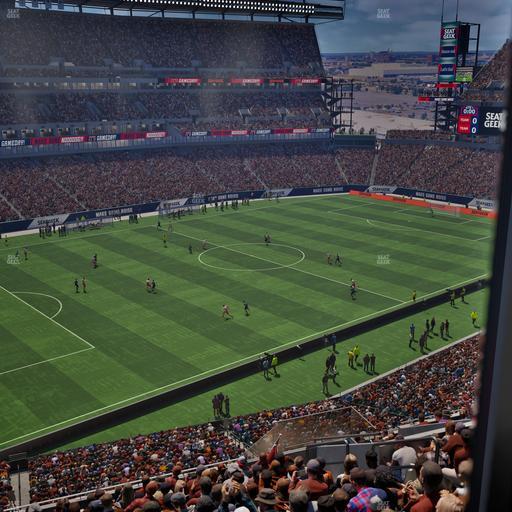 Lincoln Financial Field - Section Club Suite 132 Seat View