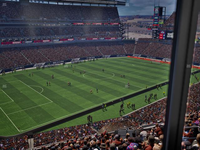 Lincoln Financial Field - Section Club Suite 132 Seat View