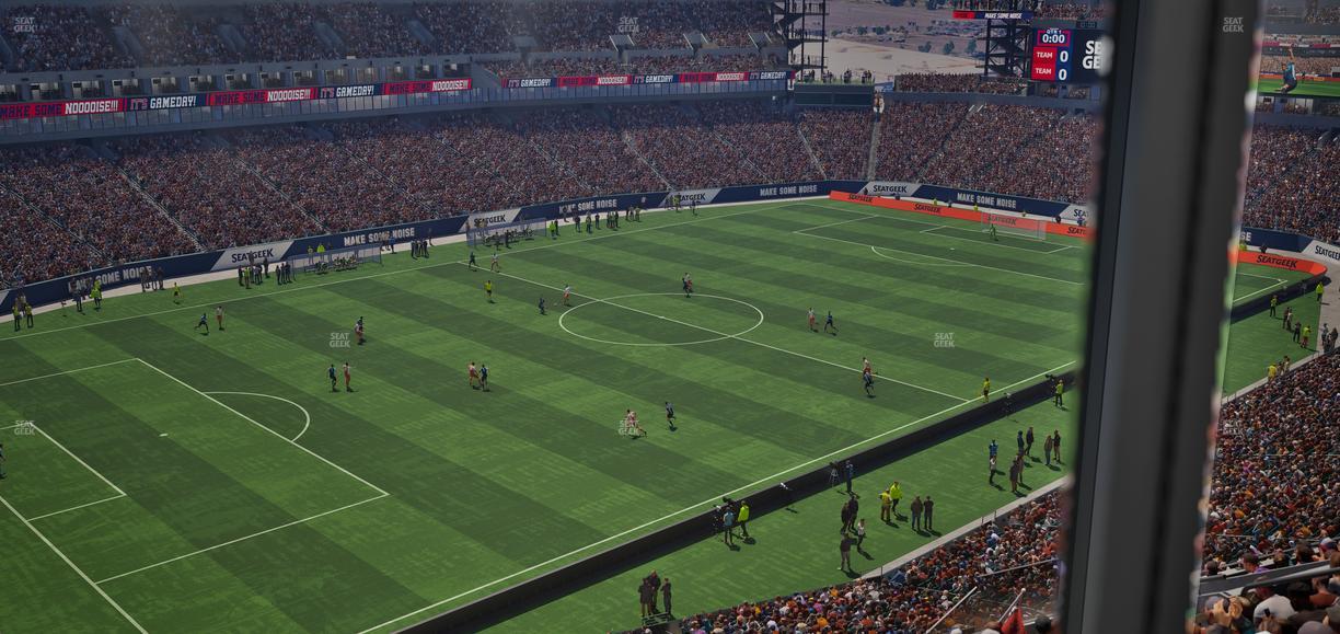 Lincoln Financial Field - Section Club Suite 133 Seat View