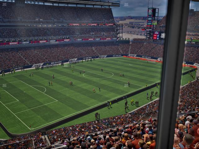 Lincoln Financial Field - Section Club Suite 133 Seat View