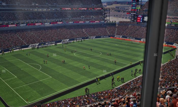 Lincoln Financial Field - Section Club Suite 133 Seat View