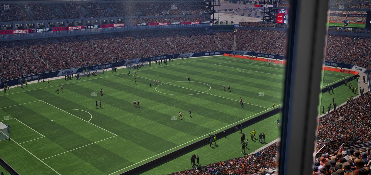 Lincoln Financial Field - Section Club Suite 134 Seat View