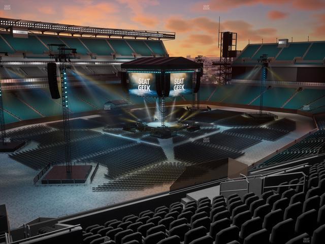 Lincoln Financial Field - Section Club Suite 135 Seat View