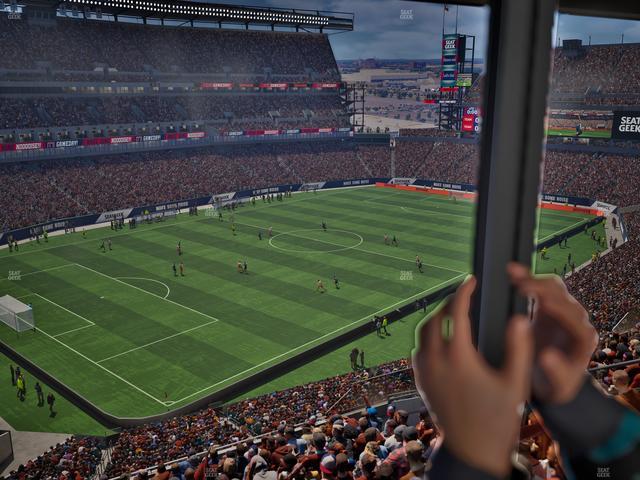 Lincoln Financial Field - Section Club Suite 135 Seat View