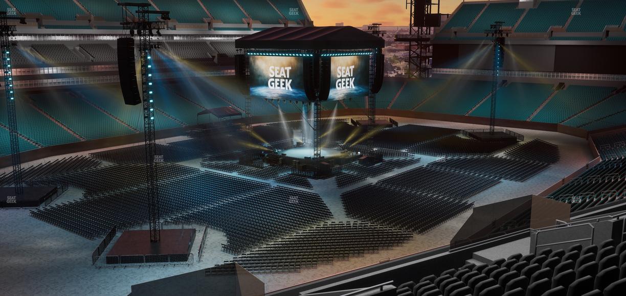 Lincoln Financial Field - Section Club Suite 136 Seat View