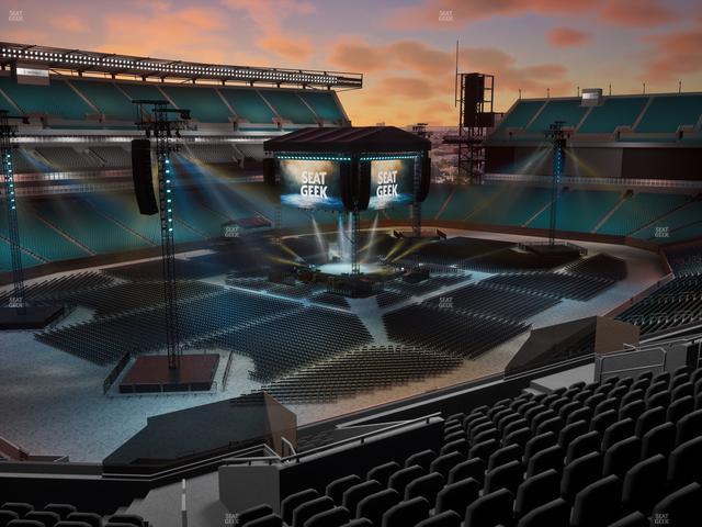 Lincoln Financial Field - Section Club Suite 136 Seat View