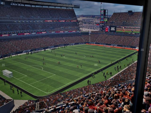Lincoln Financial Field - Section Club Suite 136 Seat View