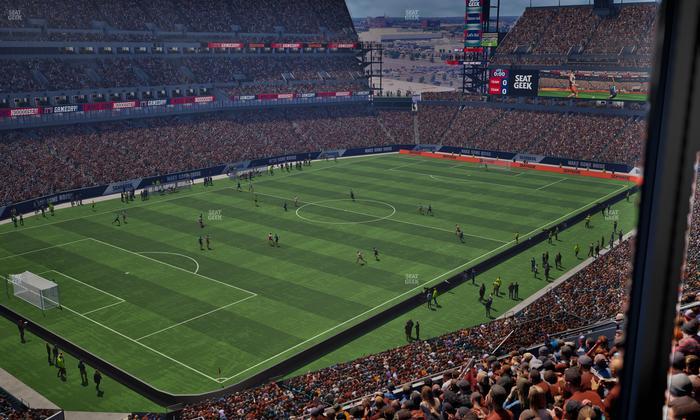 Lincoln Financial Field - Section Club Suite 136 Seat View