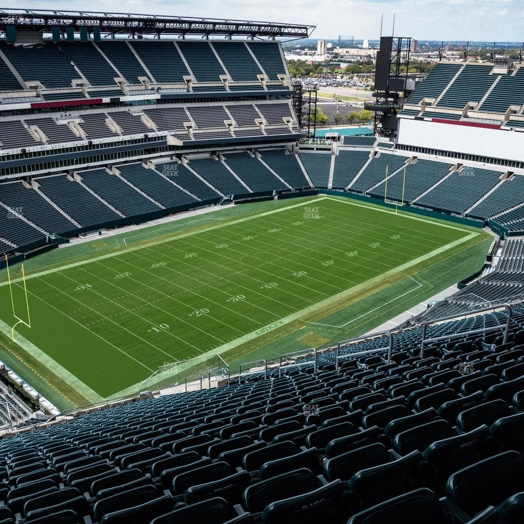 Lincoln Financial Field - Section Club Suite 136 Seat View