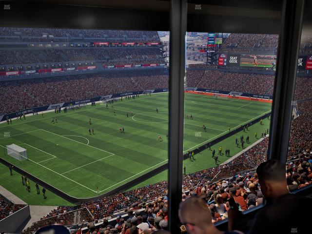 Lincoln Financial Field - Section Club Suite 136 Seat View Lincoln Financial Field - Section Club Suite 136 Seat View