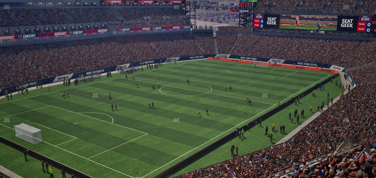 Lincoln Financial Field - Section Club Suite 137 Seat View