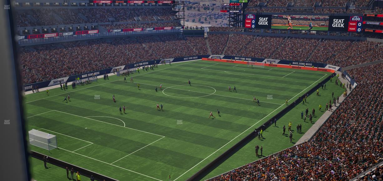 Lincoln Financial Field - Section Club Suite 139 Seat View