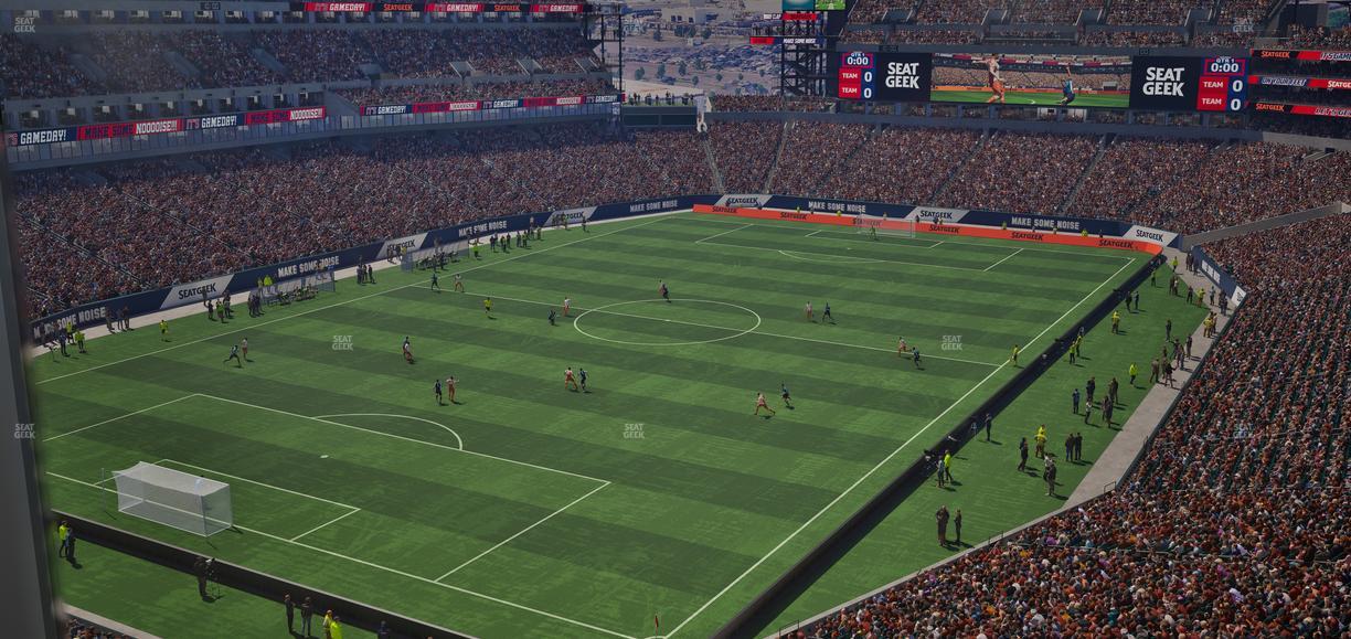 Lincoln Financial Field - Section Club Suite 140 Seat View