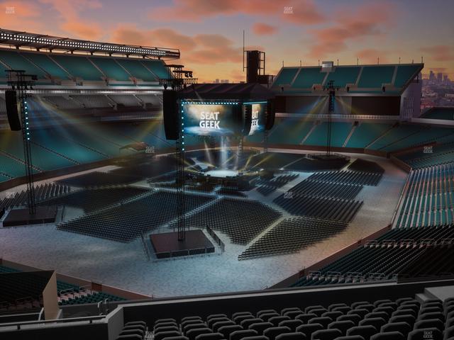 Lincoln Financial Field - Section Club Suite 141 Seat View