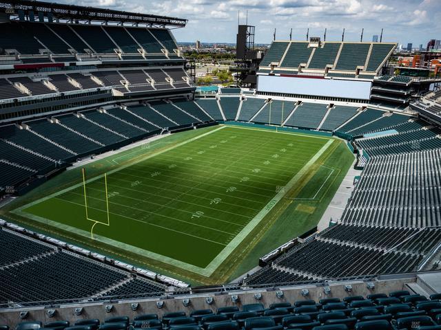 Lincoln Financial Field - Section Club Suite 141 Seat View