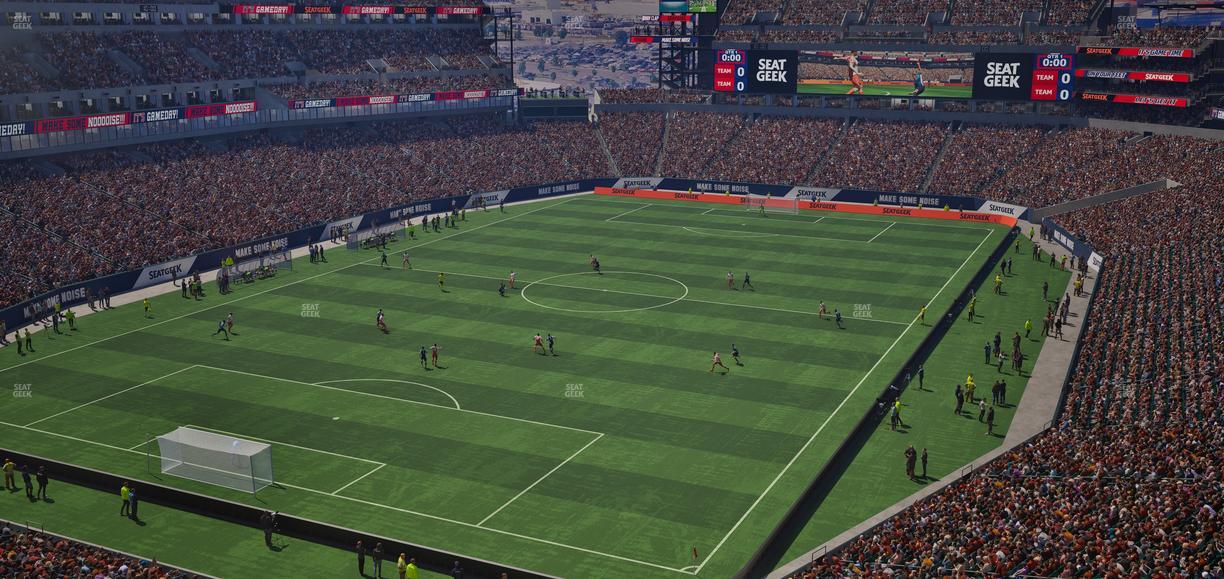 Lincoln Financial Field - Section Club Suite 142 Seat View