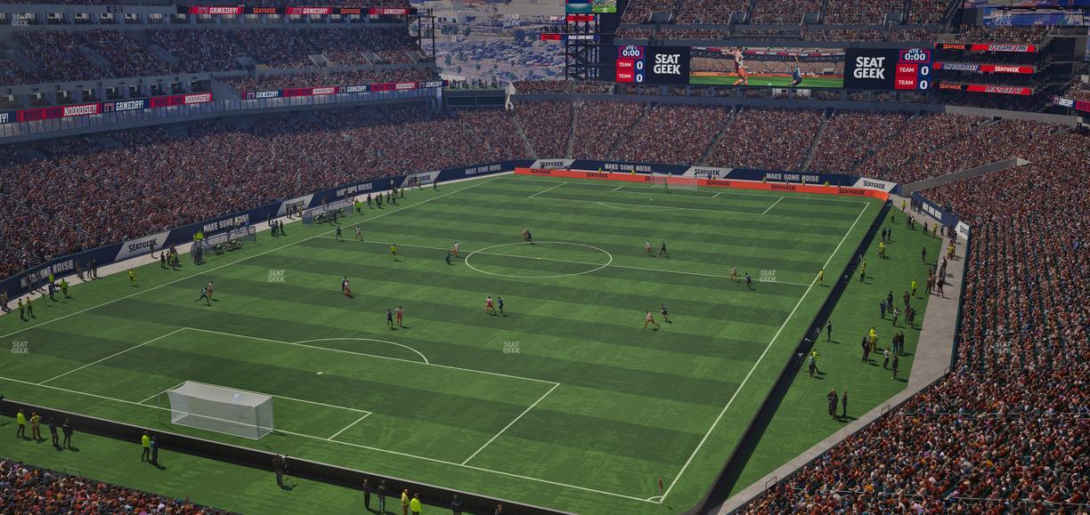 Lincoln Financial Field - Section Club Suite 143 Seat View