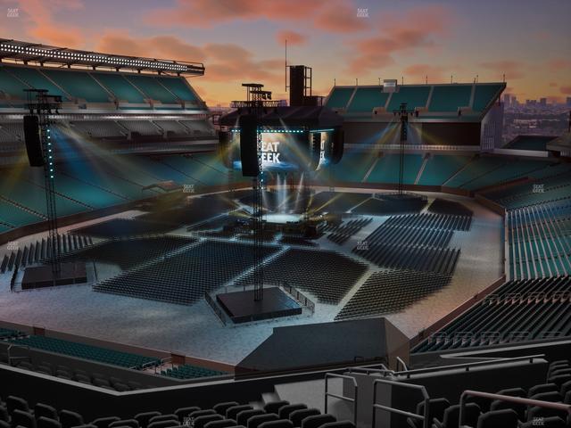 Lincoln Financial Field - Section Club Suite 143 Seat View