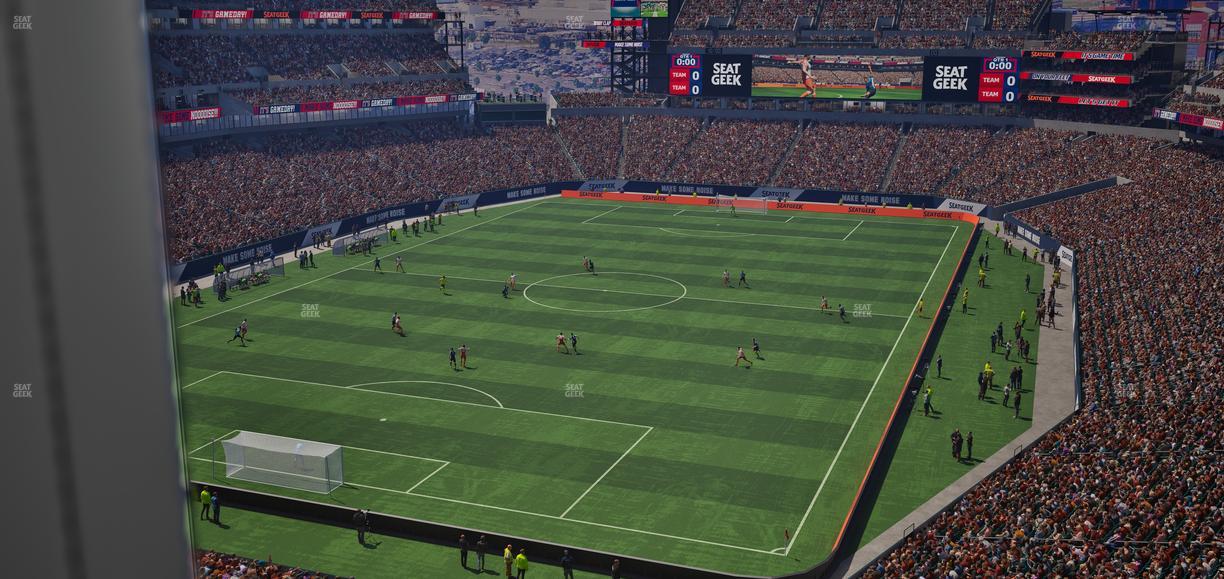 Lincoln Financial Field - Section Club Suite 144 Seat View