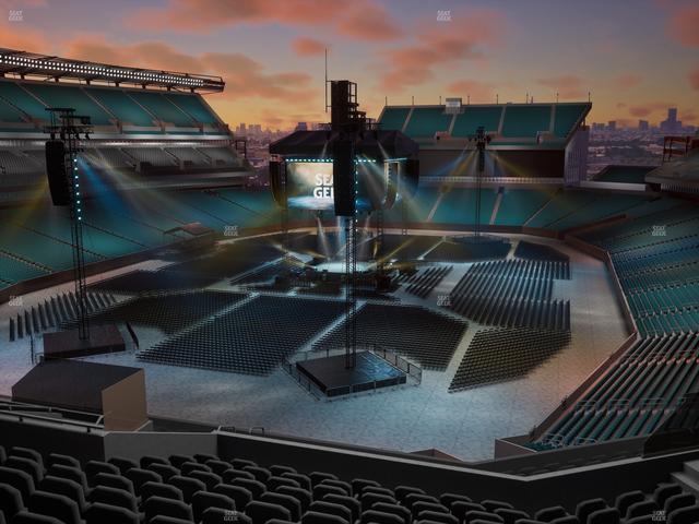 Lincoln Financial Field - Section Club Suite 145 Seat View