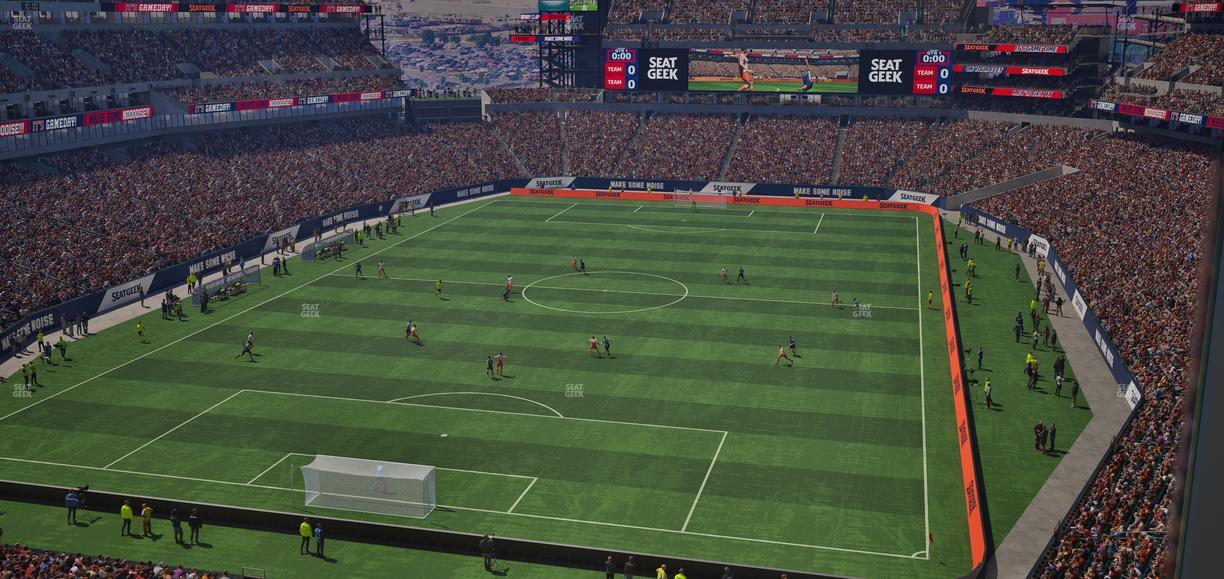 Lincoln Financial Field - Section Club Suite 147 Seat View