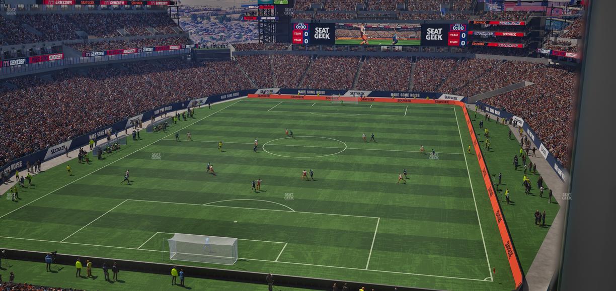 Lincoln Financial Field - Section Club Suite 148 Seat View